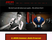 Tablet Screenshot of jasonsmithfitness.com